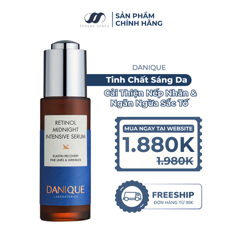 Tinh Chất Sáng Da Và Cải Thiện Nếp Nhăn Danique Retinol Midnight Intensive Serum