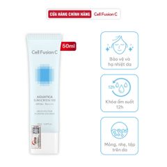 Kem Chống Nắng Cấp Ẩm & Làm Dịu Da Khô Cell Fusion C Aquatica Sunscreen 100 SPF50+ PA++++