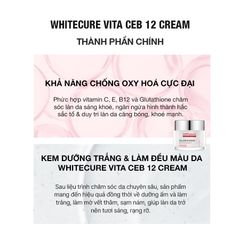 Kem Dưỡng Trắng Mờ Thâm & Sáng Da Đều Màu Cell Fusion C Expert Whitecure Vita.CEB12 Cream Serene Space Sản Phẩm Chính Hãng