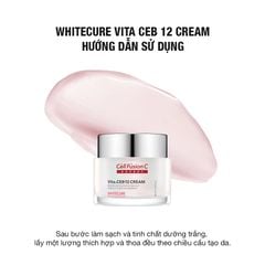 Kem Dưỡng Trắng Mờ Thâm & Sáng Da Đều Màu Cell Fusion C Expert Whitecure Vita.CEB12 Cream Serene Space Sản Phẩm Chính Hãng