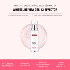 Tinh Chất Dưỡng Trắng Mờ Thâm & Sáng Da Đều Màu Cell Fusion C Expert Whitecure Vita.CEB12 Effector Serene Space Sản Phẩm Chính Hãng