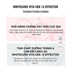 Tinh Chất Dưỡng Trắng Mờ Thâm & Sáng Da Đều Màu Cell Fusion C Expert Whitecure Vita.CEB12 Effector Serene Space Sản Phẩm Chính Hãng