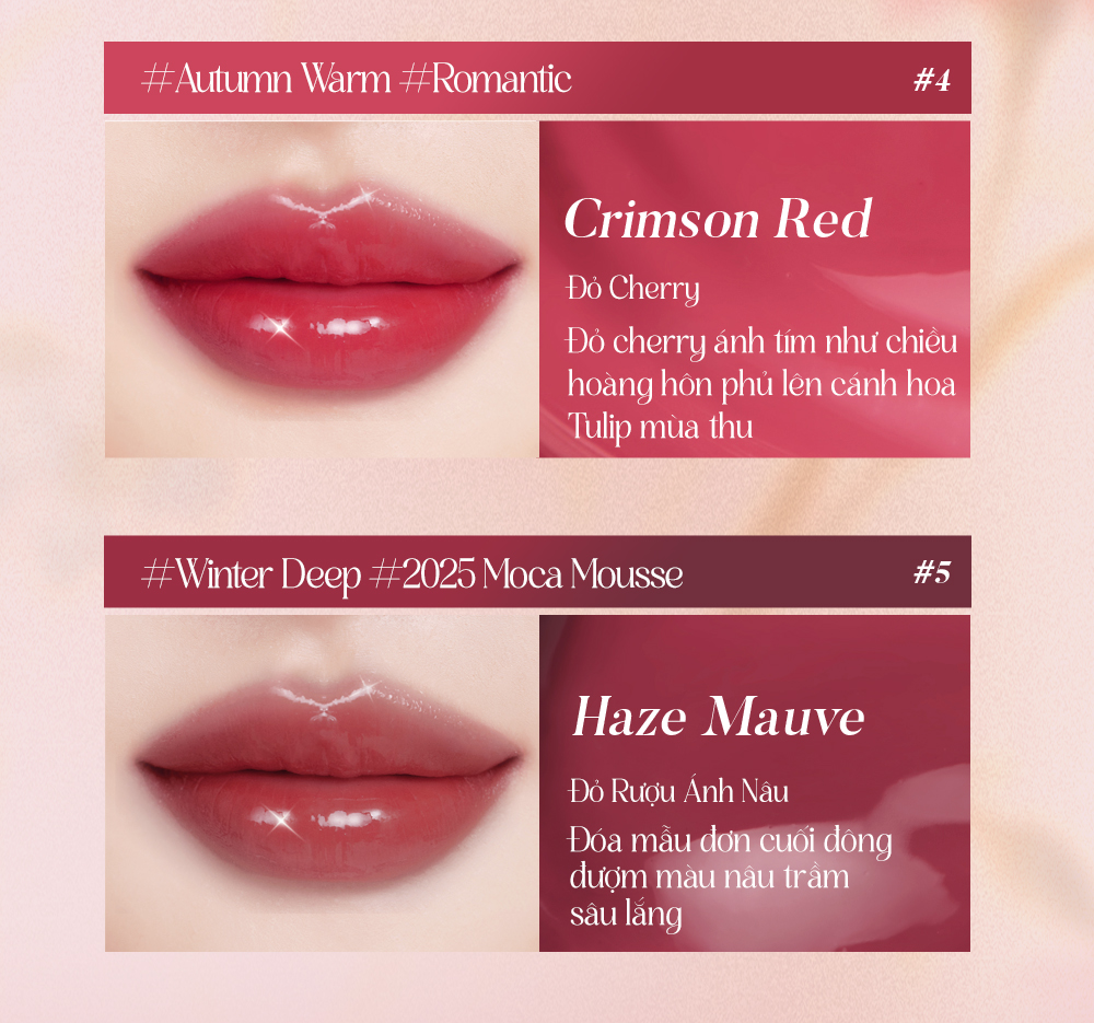 Son Tint Bóng Dưỡng Môi Thuần Chay Bền Màu Pinate Glowing Bloom Lip Stain Tint 2.9G