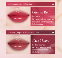 Son Tint Bóng Dưỡng Môi Thuần Chay Bền Màu Pinate Glowing Bloom Lip Stain Tint 2.9G