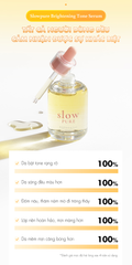 Serum Dưỡng Trắng Da Mờ Thâm Sạm & Chống Lão Hoá Slowpure Brightening Tone Serum