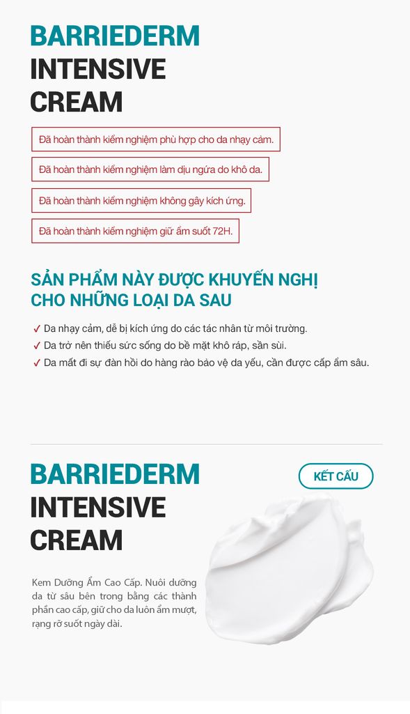 Kem Dưỡng Ẩm & Phục Hồi Hàng Rào Bảo Vệ Da Cell Fusion C Expert Barriederm Intensive Cream