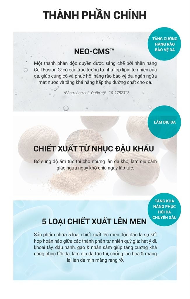 Sữa Dưỡng Ẩm & Phục Hồi Hàng Rào Bảo Vệ Da Cell Fusion C Expert Barriederm Intensive Lotion