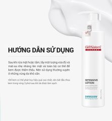 Sữa Dưỡng Ẩm & Phục Hồi Hàng Rào Bảo Vệ Da Cell Fusion C Expert Barriederm Intensive Lotion