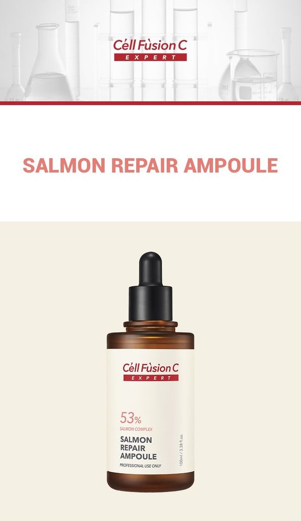 Ampoule Cải Thiện Nếp Nhăn, Tăng Đàn Hồi, Chống Lão Hoá Cell Fusion C Expert Salmon Repair Ampoule