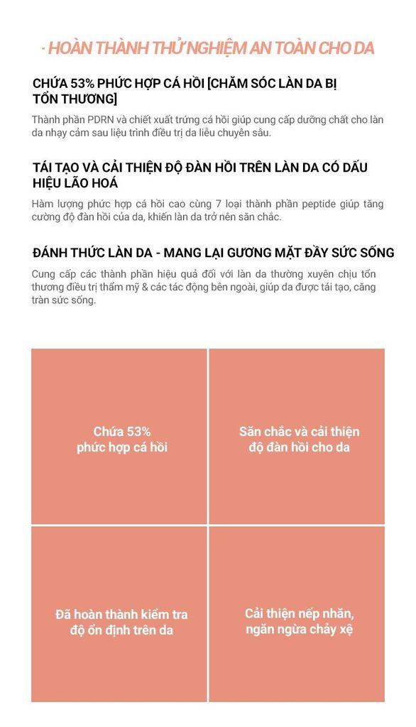 Ampoule Cải Thiện Nếp Nhăn, Tăng Đàn Hồi, Chống Lão Hoá Cell Fusion C Expert Salmon Repair Ampoule