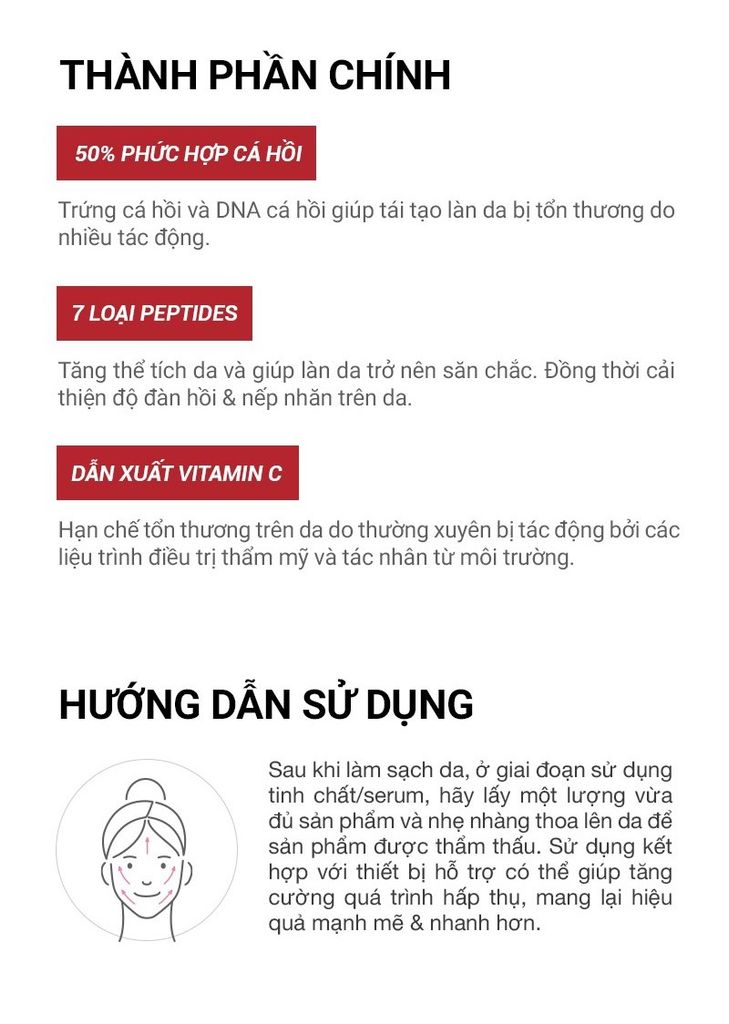 Ampoule Cải Thiện Nếp Nhăn, Tăng Đàn Hồi, Chống Lão Hoá Cell Fusion C Expert Salmon Repair Ampoule