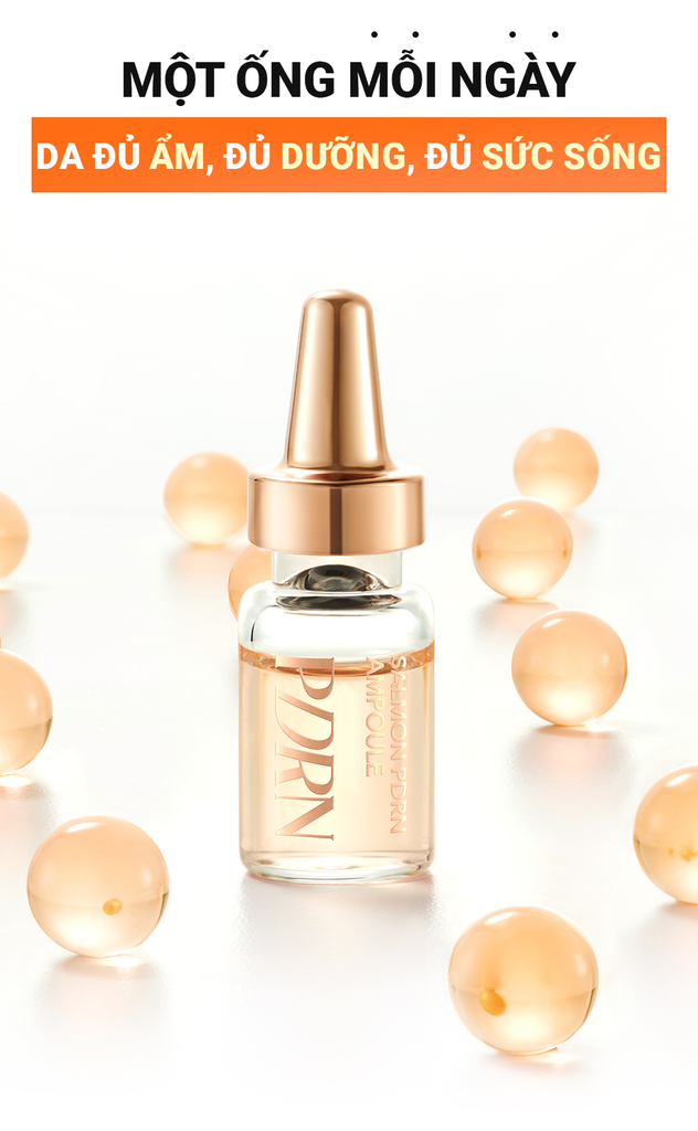 Ampoule Tăng Cường Độ Đàn Hồi Giảm Nhăn & Chậm Lão Hoá Cell Fusion C Salmon PDRN Ampoule