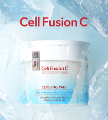 Cotton Pad Làm Lạnh Hạ Nhiệt - 5.7 Độ & Làm Dịu Da Cháy Nắng Ửng Đỏ Khẩn Cấp Cell Fusion C Cooling Pad