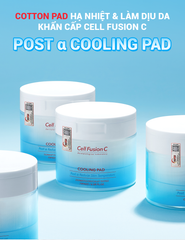 Cotton Pad Làm Lạnh Hạ Nhiệt - 5.7 Độ & Làm Dịu Da Cháy Nắng Ửng Đỏ Khẩn Cấp Cell Fusion C Cooling Pad