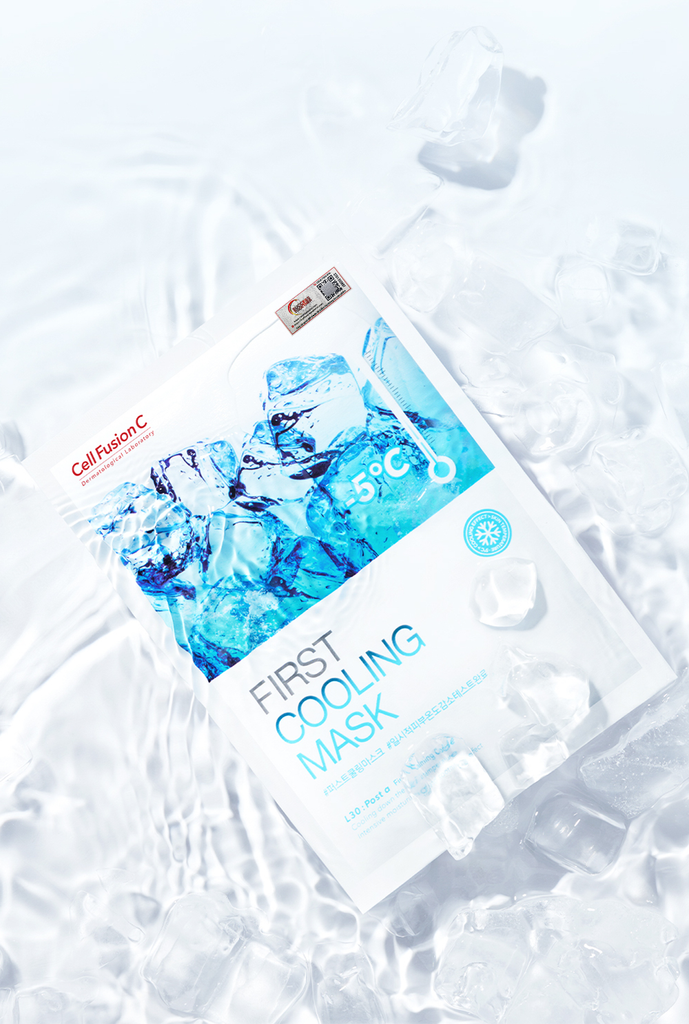 Mặt Nạ Hạ Nhiệt - 5 Độ & Làm Dịu Da Ửng Đỏ Cháy Nắng Cell Fusion C First Cooling Mask Serene Space Sản Phẩm Chính Hãng