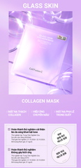 Mặt Nạ Collagen Cao Cấp Dưỡng Sáng Nâng Cơ Giảm Nhăn Cấp Ẩm Căng Bóng Da Cell Fusion C Glass Skin Collagen Mask