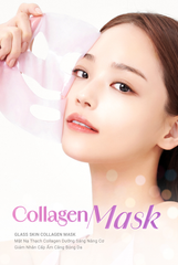 Mặt Nạ Collagen Cao Cấp Dưỡng Sáng Nâng Cơ Giảm Nhăn Cấp Ẩm Căng Bóng Da Cell Fusion C Glass Skin Collagen Mask