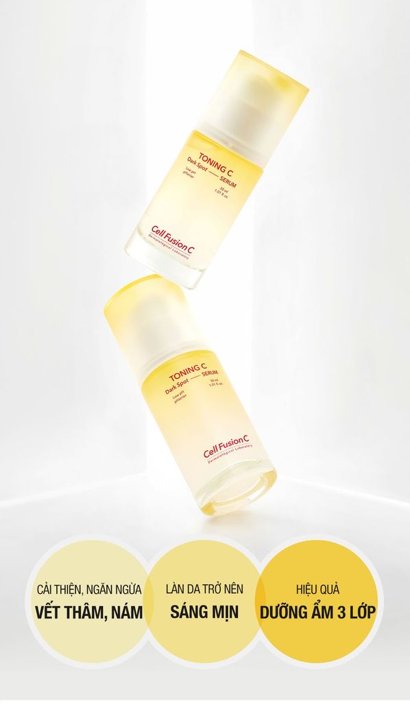 Tinh Chất Dưỡng Trắng Cải Thiện Sạm Nám Cell Fusion C Toning C Dark Spot Serum