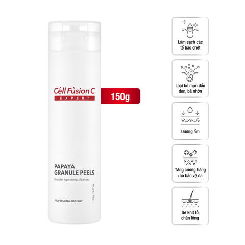 Bột Tẩy Tế Bào Chết 5 Trong 1 Cell Fusion C Expert Papaya Granule Peels