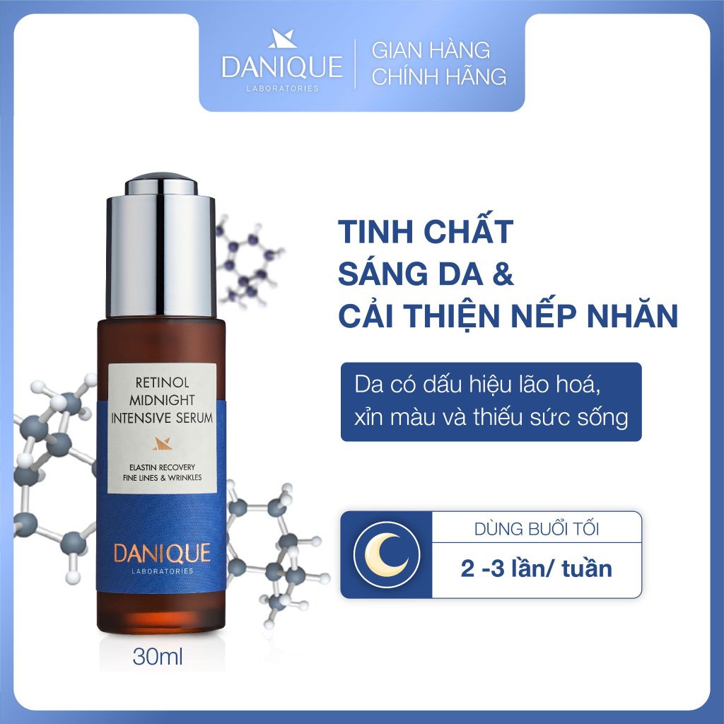 Tinh Chất Sáng Da Và Cải Thiện Nếp Nhăn Danique Retinol Midnight Intensive Serum