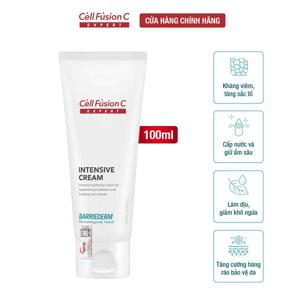 Kem Dưỡng Ẩm & Phục Hồi Hàng Rào Bảo Vệ Da Cell Fusion C Expert Barriederm Intensive Cream Serene Space Sản Phẩm Chính Hãng