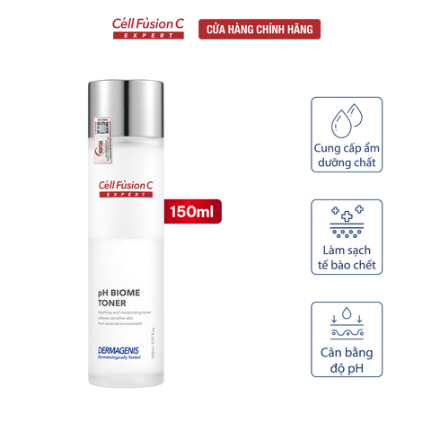 Toner Cấp Ẩm & Tăng Cường Hàng Rào Bảo Vệ Da Cell Fusion C Expert Dermagenis pH Biome Toner