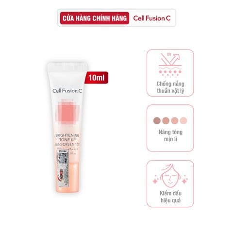 Kem Chống Nắng Nâng Tone Ráo Mịn Kiềm Dầu Cell Fusion C Brightening Tone Up Sunscreen 100 SPF50+ PA ++++