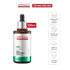 Ampoule Ngăn Ngừa Mụn, Dịu Da Cell Fusion C Expert Cica Soothing Ampoule
