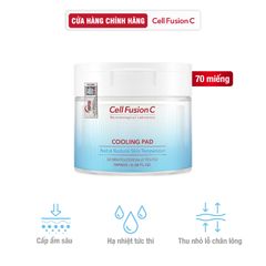 Cotton Pad Làm Lạnh Hạ Nhiệt - 5.7 Độ & Làm Dịu Da Cháy Nắng Ửng Đỏ Khẩn Cấp Cell Fusion C Cooling Pad