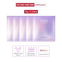 Mặt Nạ Collagen Cao Cấp Dưỡng Sáng Nâng Cơ Giảm Nhăn Cấp Ẩm Căng Bóng Da Cell Fusion C Glass Skin Collagen Mask