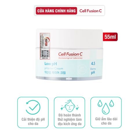 Kem Dưỡng Cấp Ẩm & Tăng Cường Hàng Rào Bảo Vệ Da Cell Fusion C Low pH pHarrier Cream