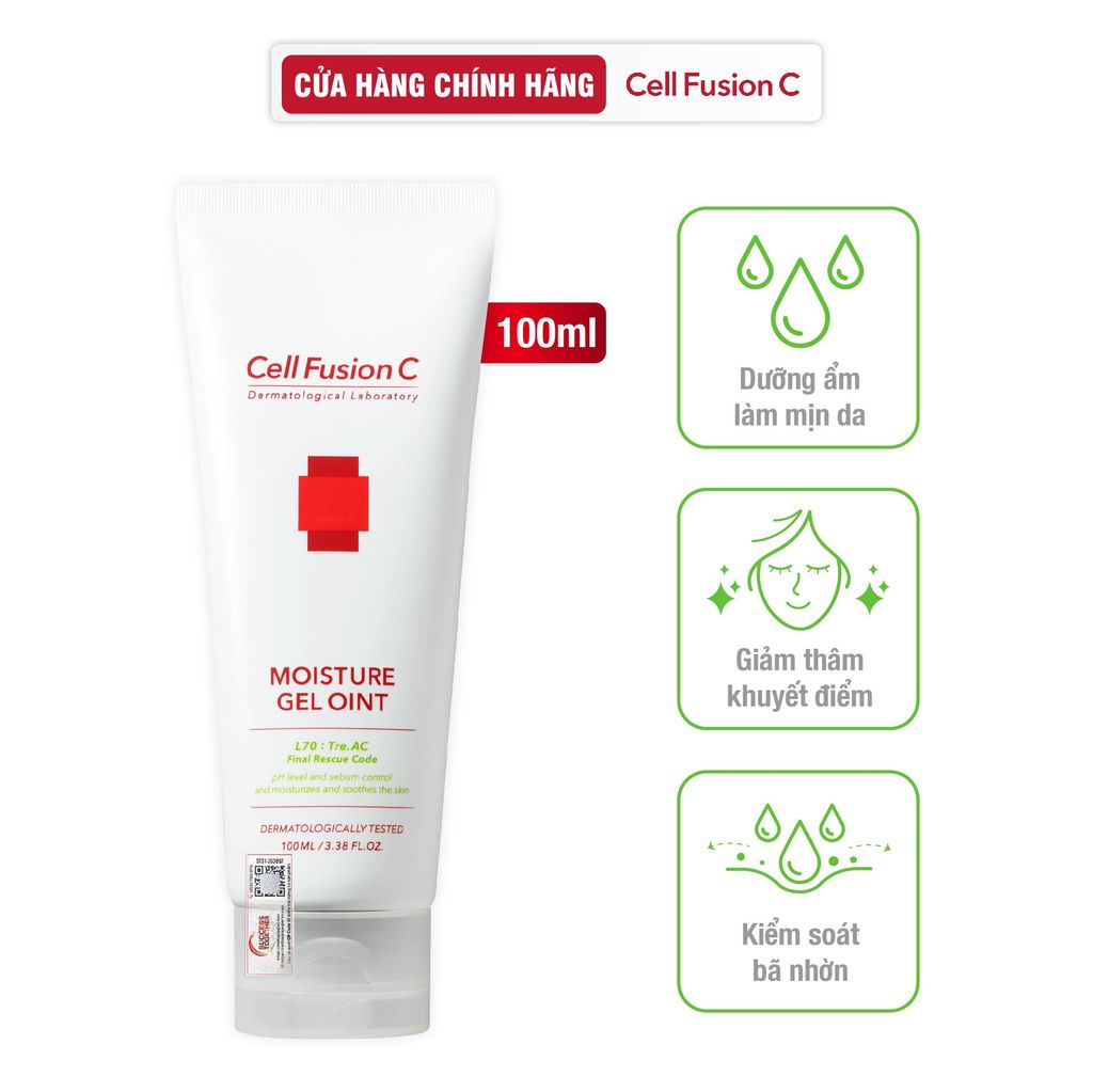 Gel Dưỡng Da Cân Bằng Dầu & Ẩm Cho Da Dầu Mụn Cell Fusion C Tre.AC Moisture Gel Oint Serene Space Sản Phẩm Chính Hãng