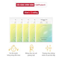 Mặt Nạ Làm Sáng & Dưỡng Ẩm Da Cell Fusion C Radiance Vita Mask