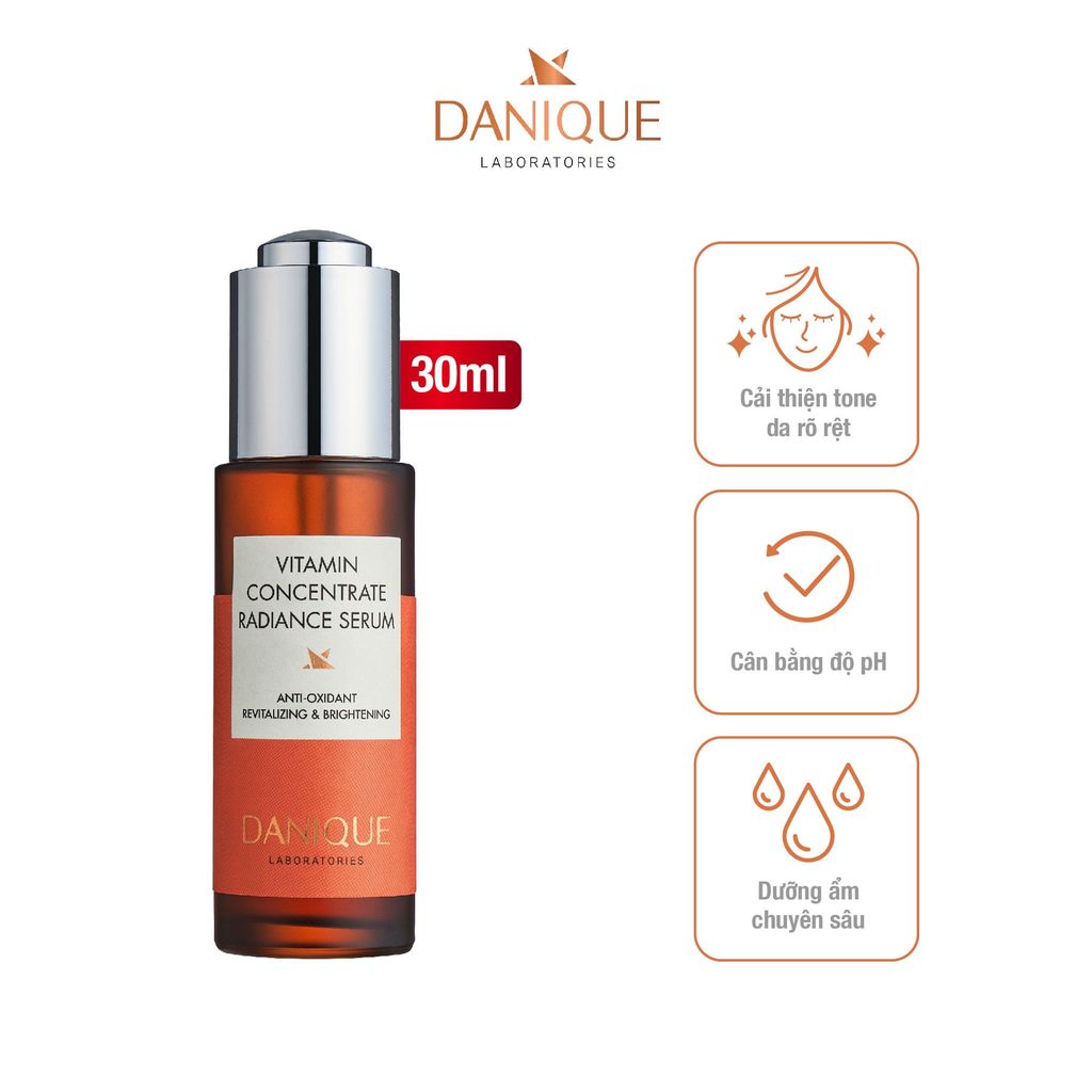Tinh Chất Dưỡng Trắng Da Mờ Thâm Sạm & Ngăn Ngừa Lão Hoá Danique Vitamin Concentrate Radiance Serum Serene Space Sản Phẩm Chính Hãng