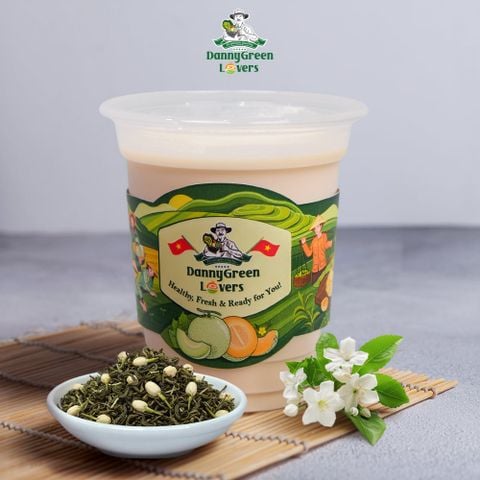 Trà Sữa Lài Nguyên Vị này không thử là tiếc