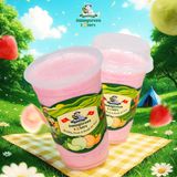 Sữa Chua Ổi Hồng Mix Dâu Tây má đỏ hây hây