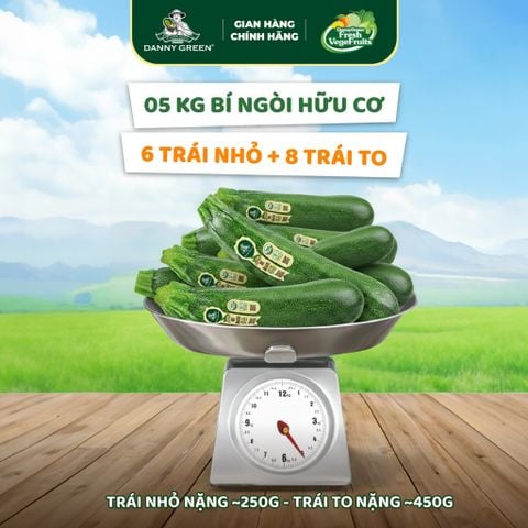5 kg bí ngòi hữu cơ
