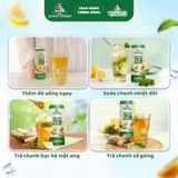 Thùng 24 Lon Nước Trà Chanh Thanh Nhiệt 320ml