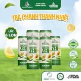 Lốc 6 Lon Nước Trà Chanh Thanh Nhiệt 320ml