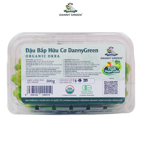 Đậu bắp Hữu Cơ 500g