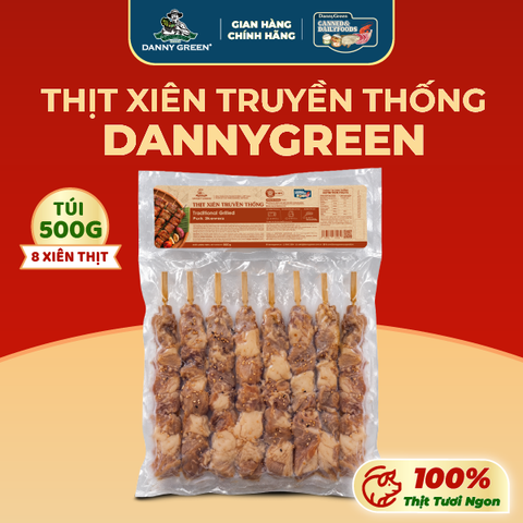 Thịt xiên truyền thống 500g