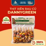 Thịt xiên rau củ 500g