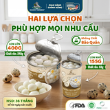 Trứng cút ăn liền đóng hộp 400g