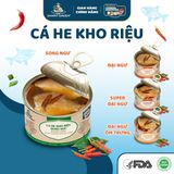 Hộp Cá He Kho Riệu - Song ngư 400g