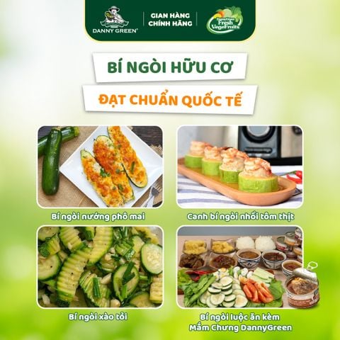 3 kg bí ngòi hữu cơ