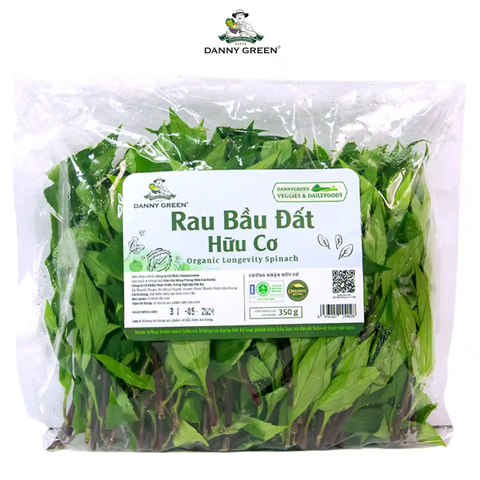 Túi Rau Bầu Đất Hữu Cơ 350g