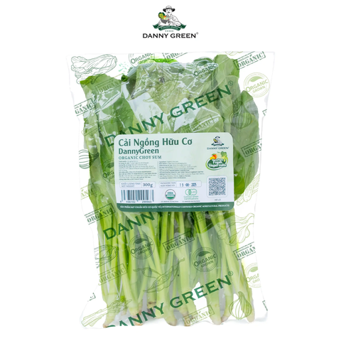 Túi Rau Cải Ngồng Hữu Cơ 300g