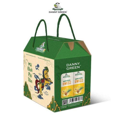 Lốc 6 Lon Nước Ép Dứa Có Thịt Dứa 250ml