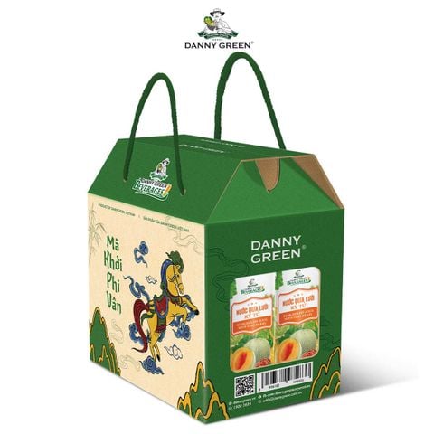 Lốc 6 lon nước Dưa Lưới Hữu Cơ - Kỷ Tử 320ml