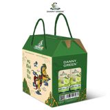 Lốc 6 lon nước Dưa Lưới Hữu Cơ - Nguyên Bản 320ml